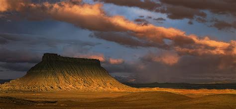 Factory Butte Sunrise Photograph by Michael Ash - Fine Art America