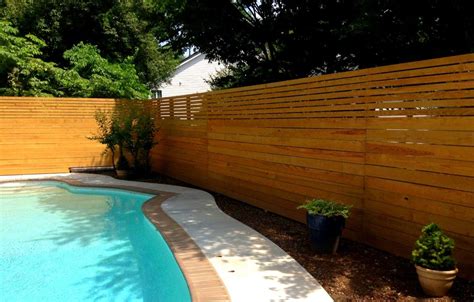 Pool Privacy Fence Ideas Cher Washburn