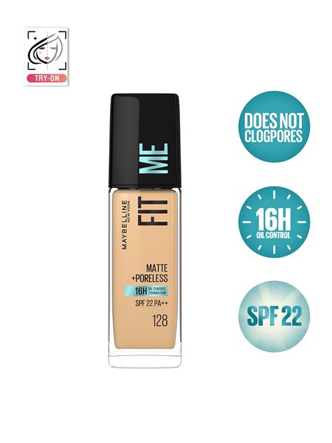 Buy Maybelline New York Fit Me Matte Poreless Liquid Foundation Ml Warm Nude Foundation