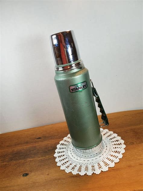 Vintage Thermos Alladin S Stanley Thermos Green Alladin S Stanley