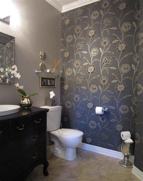 √ Bathroom Wallpaper Accent Wall Ideas - Wallpaper HD