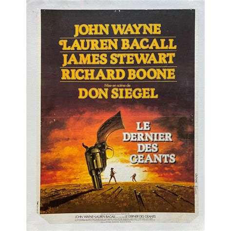 Affiche De Film Entoil E Fran Aise De Le Dernier Des Geants X Cm