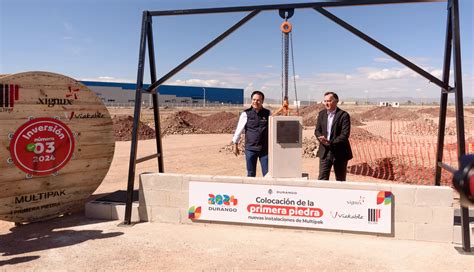 Gobernador De Durango Coloca La Primera Piedra De Nuevas Instalaciones