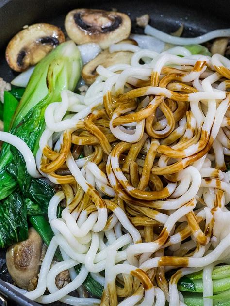 Yaki Udon Stir Fried Udon Noodles Drive Me Hungry