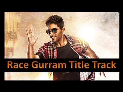 Race Gurram Title Track Hindi Version Allu Arjun Shruti Hassan