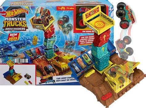 Игровой трек Hot Wheels Демо дерби Хот Вилс Monster Truck Arena Монстр Трак грузовик HNB