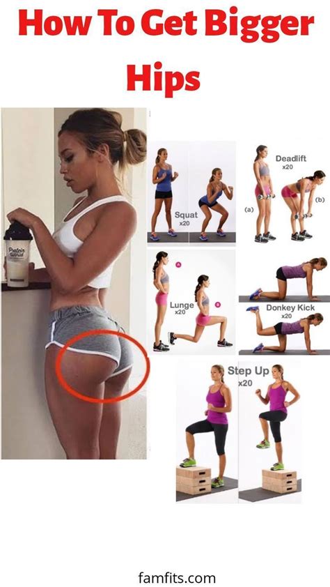 How To Get Bigger Hips And Buttocks In A Week Bigger Buttocks Hips