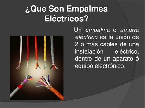 Empalmes Electricos