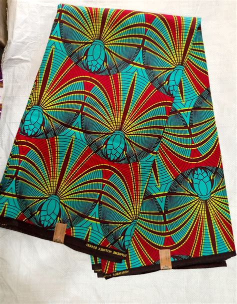 African Fabrics Yards Cotton By Bella A Crafts Ankara Wax Print