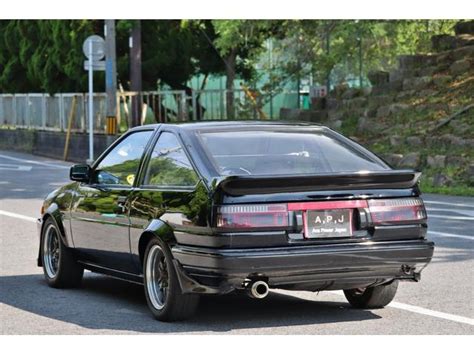 TOYOTA SPRINTER TRUENO GT APEX 1984 BLACK 86000 Km Details