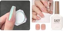 Amazon Gaoy Sheer Nude Gel Nail Polish Ml Jelly Natural Pink Translucent Color Uv