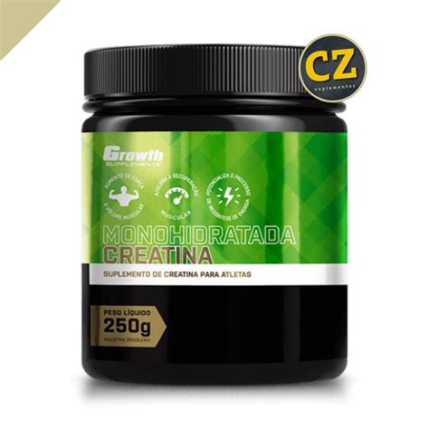 Creatina Monohidratada 100250gr Growth Supplements Escorrega O Preço