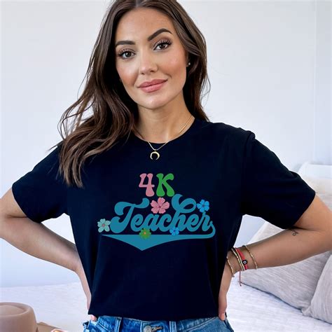 4k Teacher 4k Teacher Shirts 4k Teacher Shirt Preschool Teacher