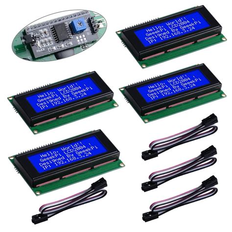 Amazon Geeekpi Pack Iic I C Twi Serial Lcd X Display