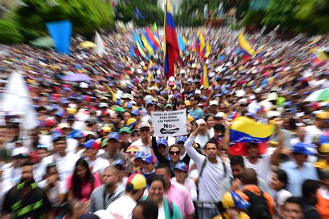 Las Protestas En Venezuela Seguirán Hasta Recuperar La Democracia Y