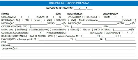 Scielo Brasil Standardization Of The Duty Shift In A General Adult