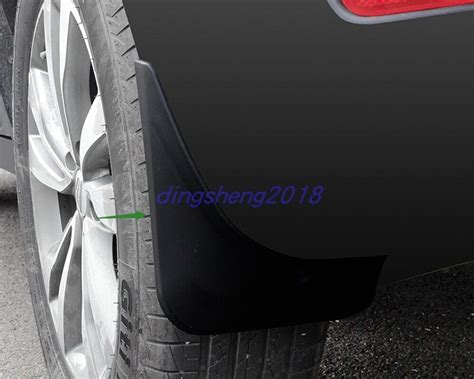 Abs Plastic Mud Flaps Splash Guard Mudguard Set For Chevrolet Trax