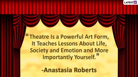 On World Theatre Day 2020 Share These Wonderful Quotes That Describe