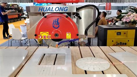 Hualong Machinery Cnc Router Marble Axis Cnc Bridge Saw Stone Cutting