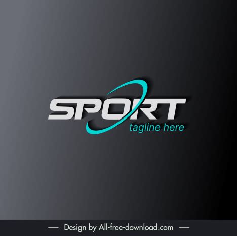 Sport logo modern elegant clean design vectors stock in format for free ...