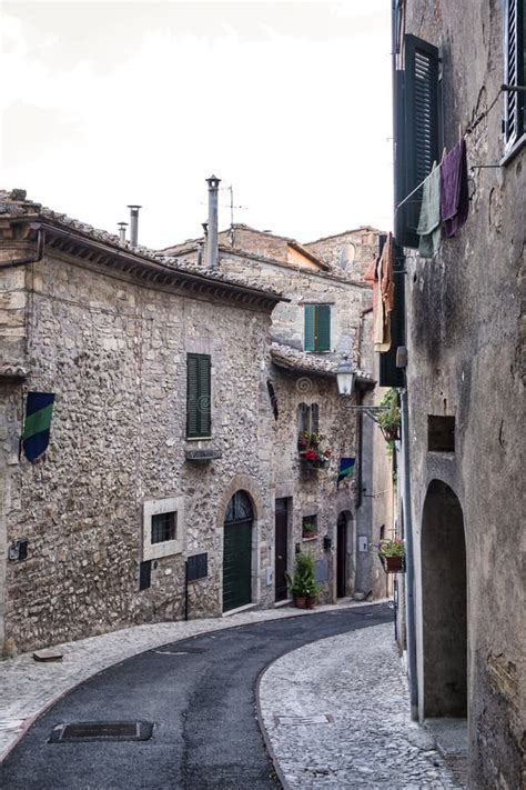 Amelia Umbria Italy Historic Town Stock Image Image Of Exterior