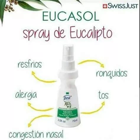 Eucasol Swiss Just Spray De Eucalipto Original Env O Gratis Env O Gratis