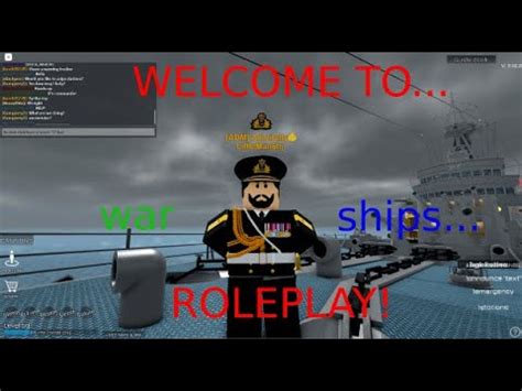 Warship Roleplay Roblox Youtube