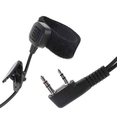 Win Ear Bone Earpiece Mic Finger PTT Headset For Kenwood TK3107 KPG27D