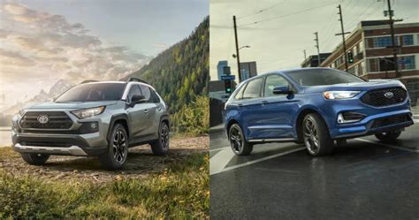 Ford Edge Vs Toyota Rav4 A Winner Based On Score Engineerine