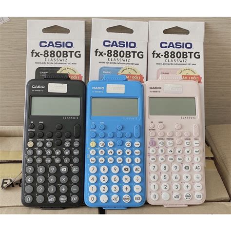 MÁY TÍNH CẦM TAY CASIO FX 880 BTG HÀNG CŨ CHÍNH HÃNG Shopee Việt Nam