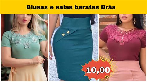 Saias e blusas baratas no brás moda evangélica barata no brás Saias