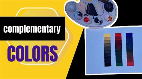 🌟🎨 Mastering Color Harmony Blending Complementary Colors Youtube