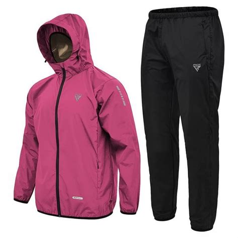 RDX H2 Tenue De Sudation Pour La Perte De Poids Rose Noir L RDX SSP