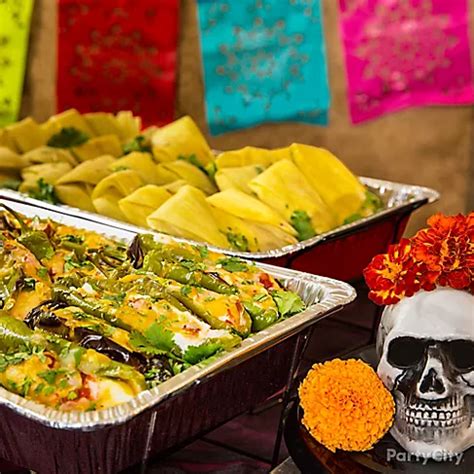 Live It Up with Day of the Dead Buffet Ideas - Party City