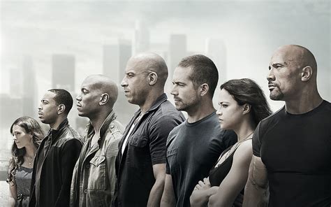 Dwayne Johnson In Fast And Furious 7