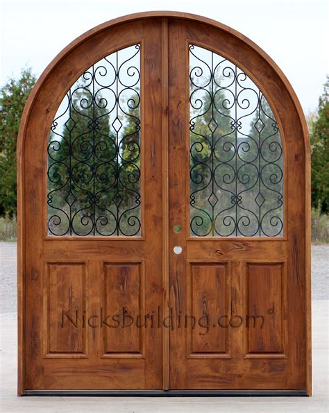 Alder Doors Rustic Exterior And Arch Top Doors