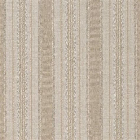 Oyster Stripe Beige Stripe Damask Upholstery Fabric By The Yard