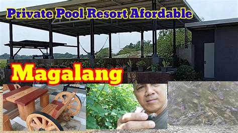 Private Pool Resort Afortable In Magalang Pampanga Youtube