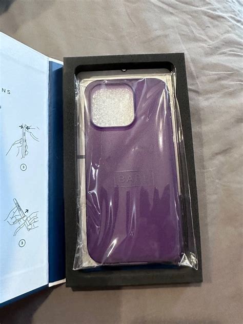 Bare Case Bare Naked IPhone 14 Pro Deep Purple Mobile Phones Gadgets