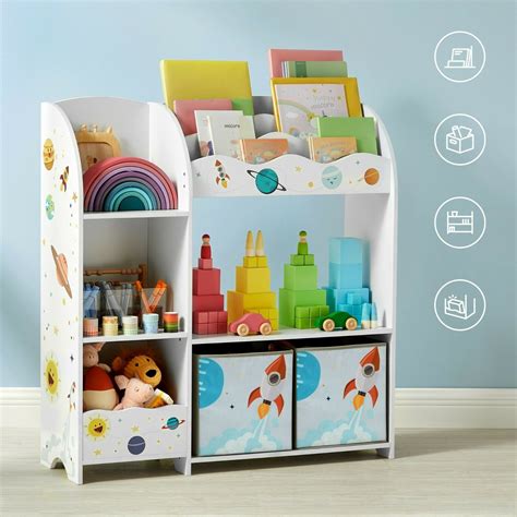 Spielzeugregal Kinderzimmer TINO Weiss Online Shop Gonser Sicher