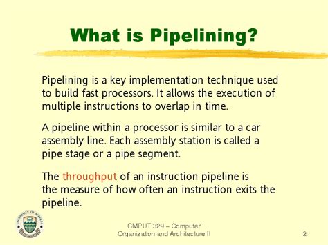 What is Pipelining?