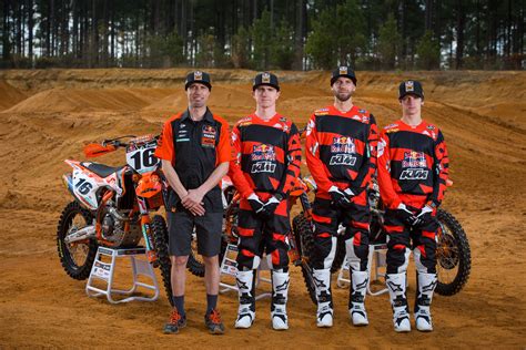 The Ktm Red Bull Thor Racing Team Announces New 2018 Rider Line Up