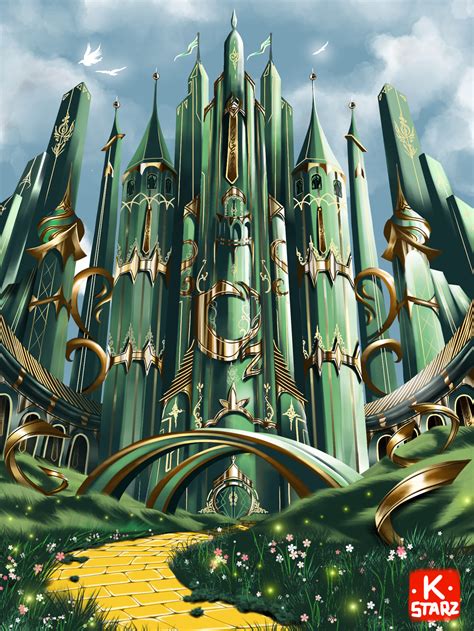 Wizard Of Oz Emerald City Background