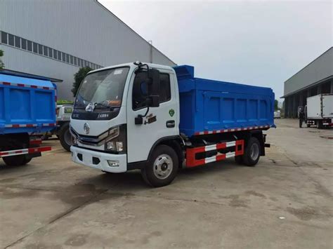 Dongfeng 4X2 Mini 4ton Garbage Dump Truck 4cbm Trash Container Garbage