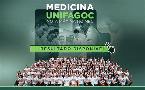 Notícias Disponível o resultado do Vestibular de Medicina do UNIFAGOC