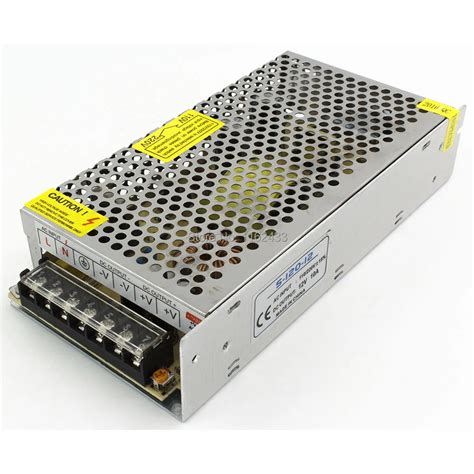 S 120 12 120w 12vdc 10a Single Group Switching Power Supply Ac 110v