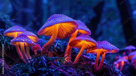 Venture Into A Bioluminescent Forest And Photograph The Enchanting Glow