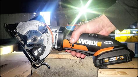 20В Аккумуляторная Мини Циркулярка Первое Испытание 2020 (Worx Compact ...