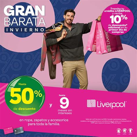 Segundas Rebajas Liverpool Gran Barata De Invierno Ahora Hasta De