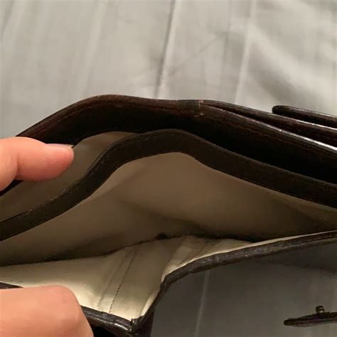 Coach Folding Signature Brown Wallet Gem